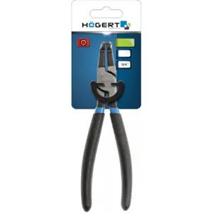 Alicate de pontas curvas para anéis de retenção interiores (19...60mm) - 180mm