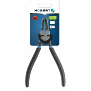 Alicate de pontas curvas para anéis de retenção exteriores (19...60mm) - 180mm