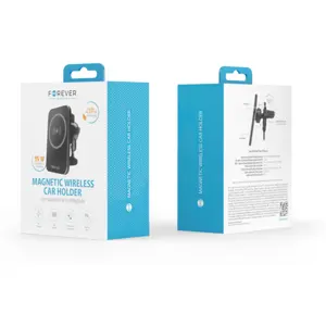 Suporte para telemóvel c/ carregamento Qi Wireless 15W magnético (MagSafe)