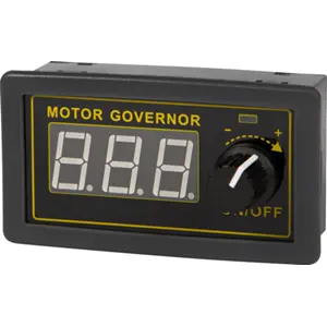 Controlador de motores PWM c/ display digital e potenciómetro 5..30VDC 5A 150W