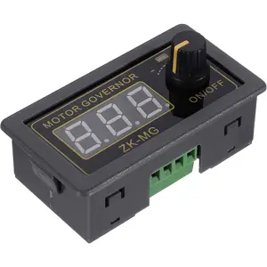 Controlador de motores PWM c/ display digital e potenciómetro 5..30VDC 5A 150W