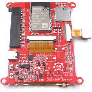 Ecrã Tátil MaTouch 3.2'' SPI TFT com câmara e ESP32-WROVER - 320x240