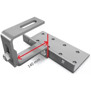 Salva Telhas universal para telhas cerâmicas - 140mm