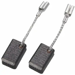 Escova de carvão universal - 6.5x8x13mm com terminal 2.8mm (1 Par)