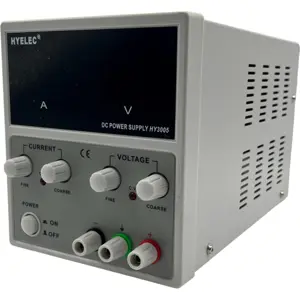 Fonte de alimentação digital de laboratório 0-30V / 0-5A