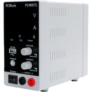 Fonte de alimentação digital de laboratório 0-30V / 0-5A c/ USB