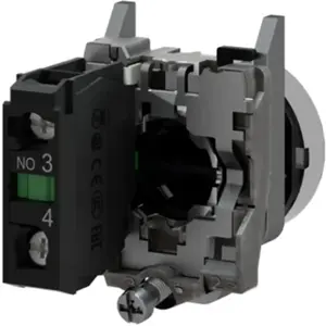 Botão de pressão da série Harmony XB4 Ø22 - 1NO Verde