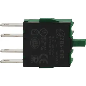 Bloco de contactos p/ série Harmony XB6 - 1NO Faston