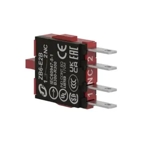 Bloque de contactos p/ serie Harmony XB6 - 1NC Faston
