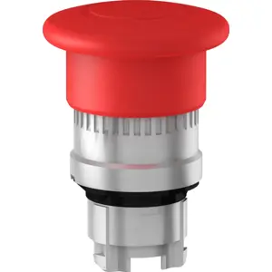 Cabeça de botão de emergência tipo cogumelo Ø40mm (XB4 Ø22mm) 2 posições estáveis (empurrar/puxar)