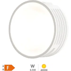 Módulo LED baixo perfil p/ aros de encastrar 230VAC 6.5W 120º 4000K (branco neutro) - Ø50x20mm c/ Fio