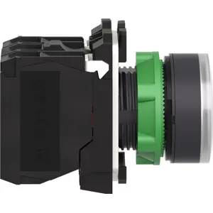 Botão de pressão iluminado da série Harmony XB5 Ø22mm (LED 24V Branco) – 1NO+1NC 240V