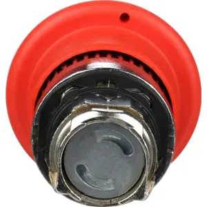 Cabeça de botão de emergência tipo cogumelo Ø40mm (XB4 Ø22mm) 2 posições estáveis (empurrar/puxar)