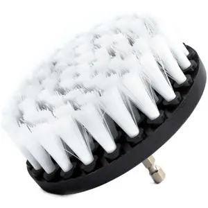 Escova para berbequim (limpeza estofos e tapetes) Ø100mm