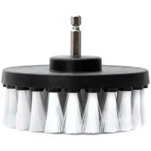 Escova para berbequim (limpeza estofos e tapetes) Ø100mm