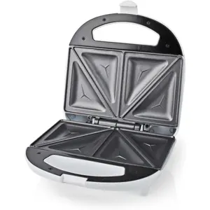 Sandwicheira / Tostadeira dupla antiaderente 230V 700W - Branca