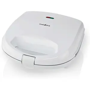 Sandwicheira / Tostadeira dupla antiaderente 230V 700W - Branca