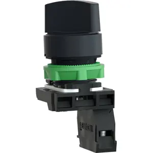 Interruptor selector rotativo da série Harmony XB5 Ø22mm - 2 posições (estável à esquerda) - 1NO