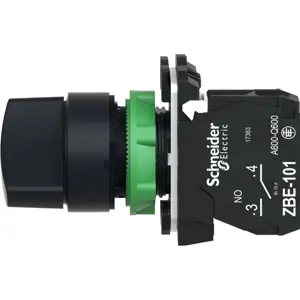 Interruptor selector rotativo da série Harmony XB5 Ø22mm - 2 posições (estável à esquerda) - 1NO