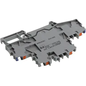Borne de ligação 0.25 ..4 mm² 2 vias 4 contactos para calha DIN - cinzento