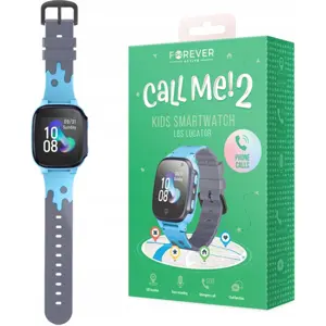 Smartwatch 2G c/ LBS de segurança para crianças + câmara e botão SOS - azul