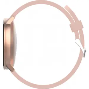 Smartwatch com Bluetooth 5.0 e IP67 - ouro rosa