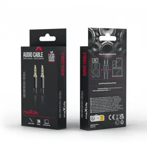 Cabo Jack 3.5mm stereo macho-macho [Gold] - 1.0m