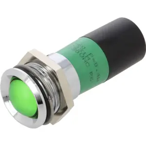 Indicador led verde 230VAC Ø22mm