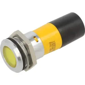 Indicador led amarelo 230VAC Ø22mm