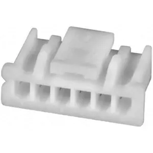Ficha Raster Signal wire-board 2.00mm 6 pinos (1x6) fêmea (sem terminais) JST PAP-06V-S