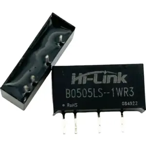 Conversor DC-DC galvanicamente isolado 5VDC -> 5VDC 200mA 1W (saída não regulada)