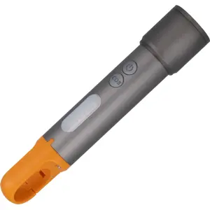 Lanterna multifuncional LED 10W recarregável (USB-C) 1200mAh 500lm c/ 4 lentes coloridas