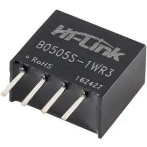 Conversor DC-DC galvanicamente isolado 5VDC -> 5VDC 200mA 1W (saída não regulada)