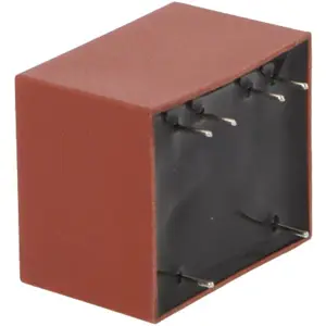 Transformador encapsulado p/ PCB 110…230V AC/DC -> 8V + 18VDC 150mA 4W - MYRRA 47258