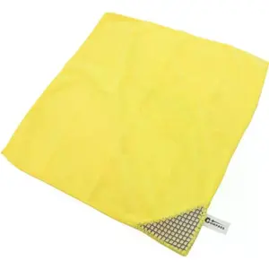 Pano de microfibras de limpeza universal - amarelo - 400x400mm