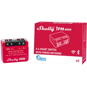 Mini módulo interruptor para automação WiFi com medição de energia 110/240VAC - 8A