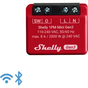 Mini módulo interruptor para automação WiFi com medição de energia 110/240VAC - 8A