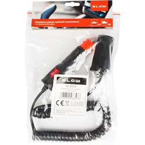 Extensão de ficha isqueiro macho tipo powerlet + adapt. c/ interruptor >> isqueiro fêmea 55cm - (1.8m total)