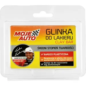 Clay Bar (barra de argila) descontaminante - Dureza média - 160g