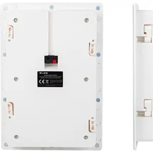 Altifalante Slim de 2 vias de embutir 8Ω 80W - 287x197x38mm