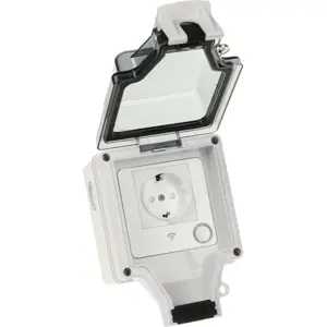Tomada inteligente Schuko estanque IP66 WiFi 2.4GHz (compatível c/ TUYA) IP66
