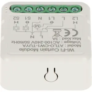Módulo controlador inteligente WiFi para controle de estores elétricos (compatível c/ Tuya)