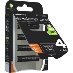 Bateria AAA Eneloop Pro 930mAh [4 unid.]