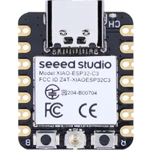 Microcontrolador Seeed Studio XIAO ESP32C3 c/ Wi-Fi, Bluetooth 5.0 e carregamento de bateria