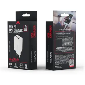 Carregador USB-A + 2xUSB-C PD QC 65W