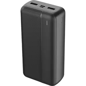Powerbank 30.000mAh 12W 2.4A (2x USB) - preto