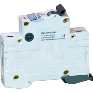 Disjuntor magnetotérmico - 1P - 6kA - B - 16A - 240V