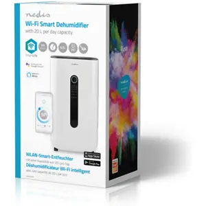 Desumidificador portátil inteligente WiFi Smart Life 20L/dia (30 m²)