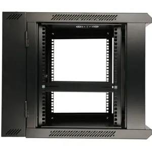 Armário bastidor (Rack) 19'' de Dupla Secção p/ parede 12U 600×(600+150)×640mm