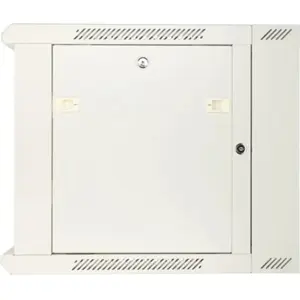 Armário bastidor (Rack) 19'' de Dupla Secção p/ parede 12U 600×(600+150)×640mm - Cinzento